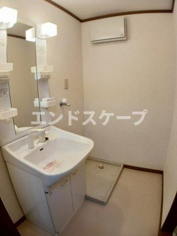 カーサ　コーモダ　Ｂの洗面所|高崎、前橋のお部屋探しはエンドスケープまで！お客様の理想お聞かせ下さい♪