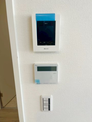 練馬区貫井4丁目 全2棟 1号棟の居間・リビング|TVモニター付きインターホン・床暖房(1号棟)