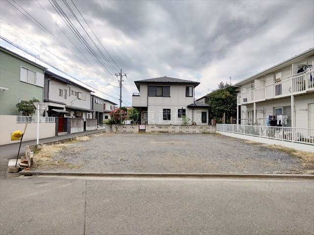 【外観】 | 川越市霞ケ関北６丁目　全１区画 | 東南角地で開放感があります