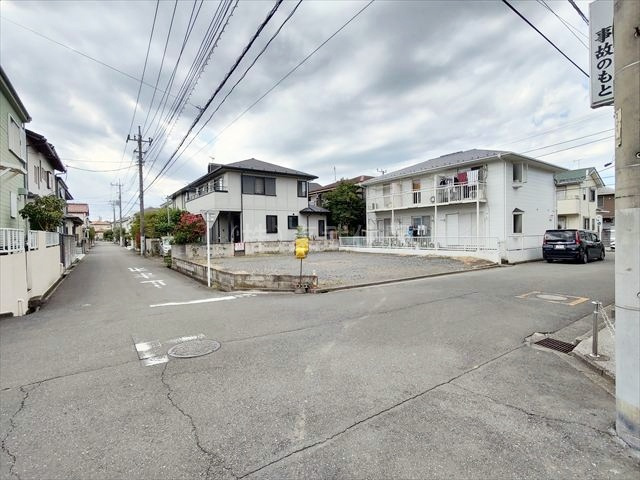 【前面道路含む現地写真】 | 川越市霞ケ関北６丁目　全１区画 | 閑静な住宅地です