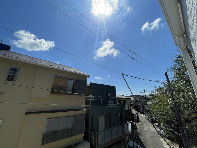 新緑と桜のシャルールの展望