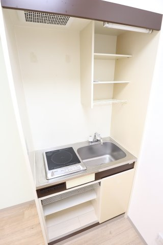 大阪市都島区都島南通２丁目の賃貸マンションのキッチン