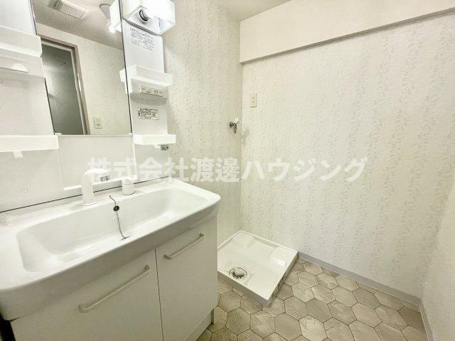 紙谷第2マンションの洗面所