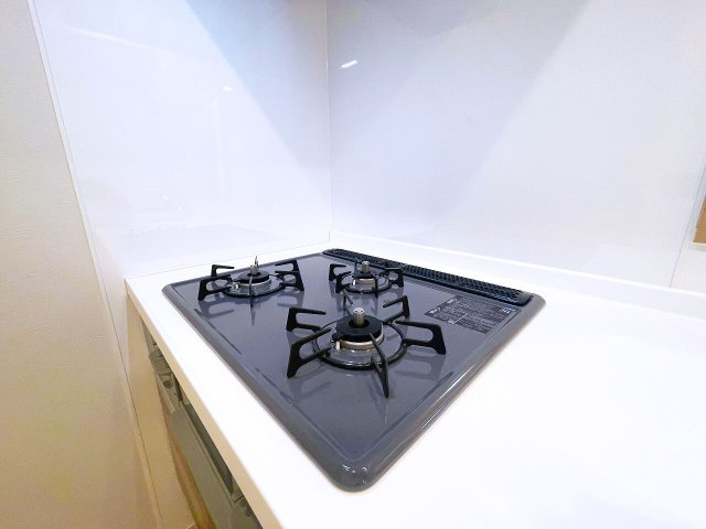 【キッチン】 | レクセルマンション石神井公園（成増店） | お料理の捗る3口コンロ