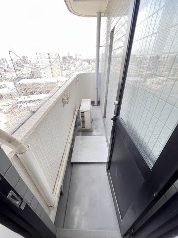 大阪市都島区内代町１丁目の賃貸マンションのバルコニー