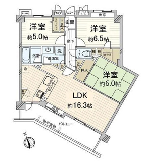 【間取り】 | サンクタス豊中上野坂