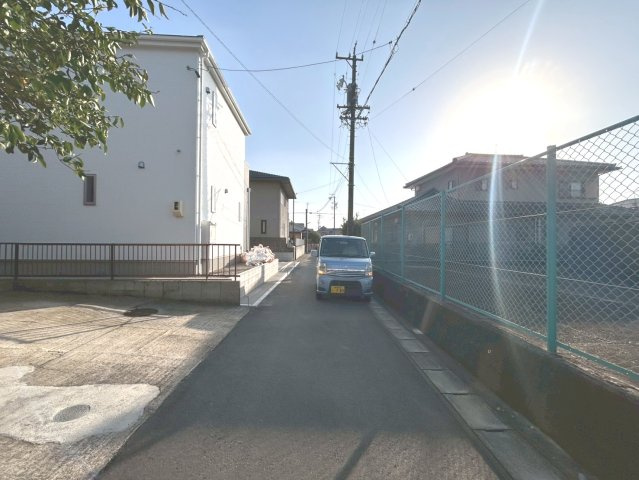 リーブルガーデン　一宮市第1千秋町　全1区画分譲の前面道路含む現地写真|■前面道路　■ヤマダ不動産　株式会社リライフ　
■夢のマイホーム購入をフルサポートします！