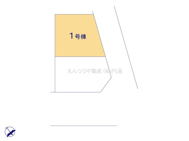 ブルーミングガーデン梅森坂1丁目の区画図