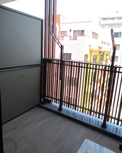 ライオンズ東京三ノ輪ミレスのバルコニー|バルコニー