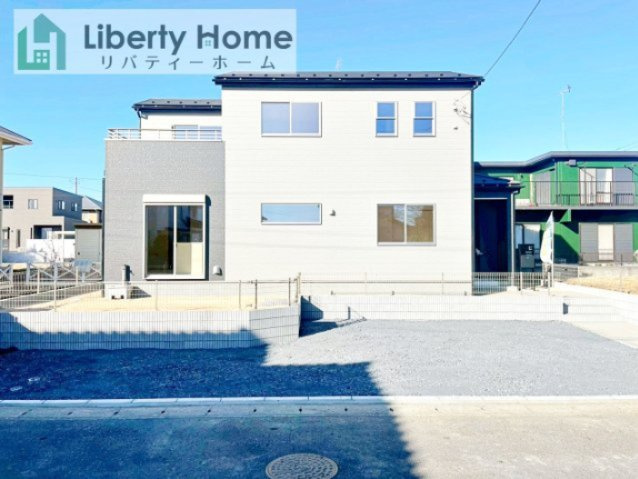小美玉市清風台団地第6　新築戸建の外観
