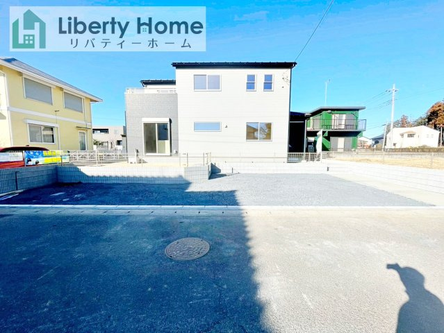 小美玉市清風台団地第6　新築戸建の駐車場