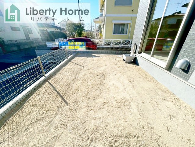 小美玉市清風台団地第6　新築戸建の庭