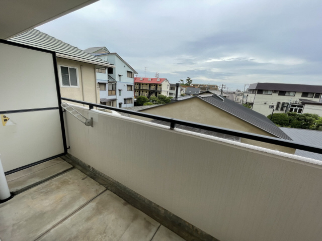 ヴィラ芦屋川のバルコニー