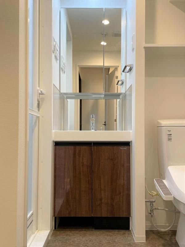 レジデンス文京春日の独立洗面台