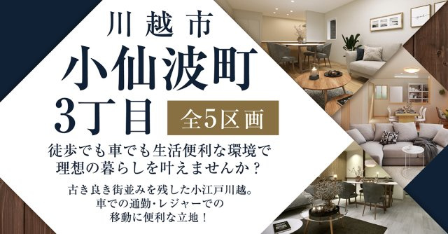 川越市小仙波町3丁目（全5区画）ファイブイズタウンの画像