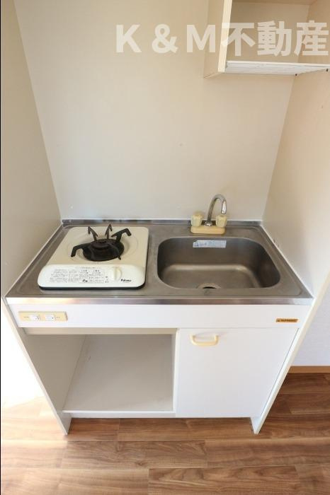 フラッツ・シゲのキッチン|使いやすいキッチンです