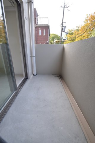 大阪市都島区網島町の賃貸マンションのバルコニー