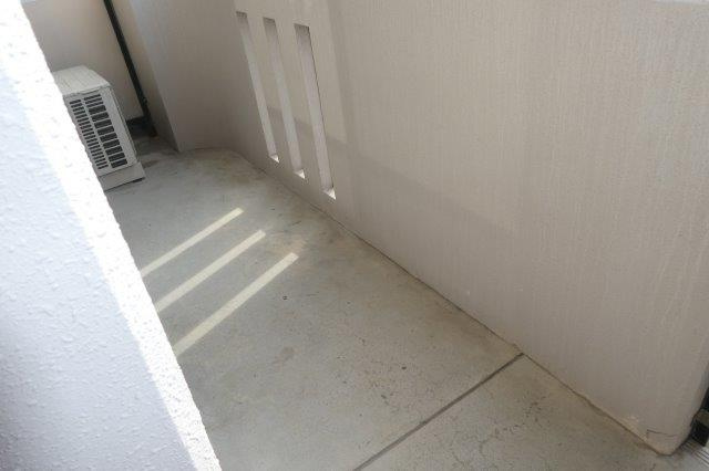 ピュアラのバルコニー