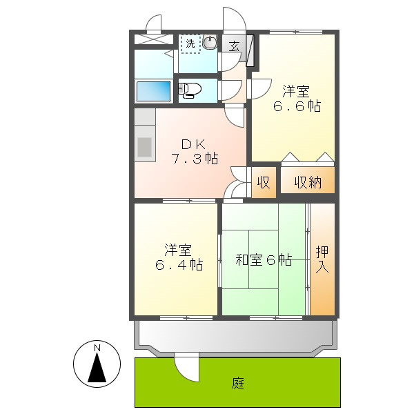 ピュアラの間取り