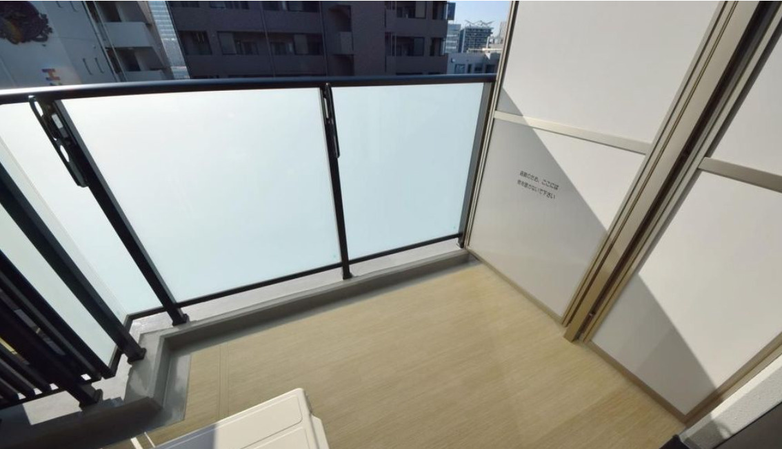 プラウドフラット両国サウスのバルコニー