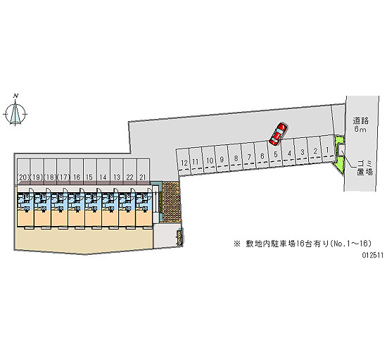 レオパレス伊吹の駐車場|画像4