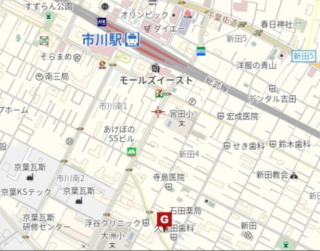 ミュールブランの地図|★案内図★