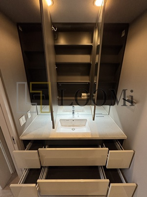 【洗面所】 | シエリアタワー大阪堀江