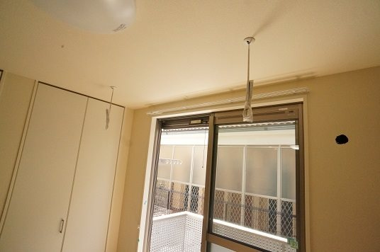 ホライズン本八幡の設備|室内干しで雨の日でも室内干しができます☆