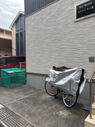 ホライズン本八幡のその他共用部分|ゴミ置き場・駐輪スペース♪
