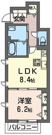 ホライズン本八幡の間取り