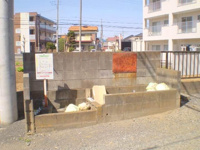 専用ゴミ捨場