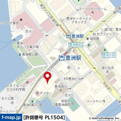 【地図】 | ブランズタワー豊洲