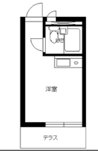 スカイコート品川の間取り|間取り