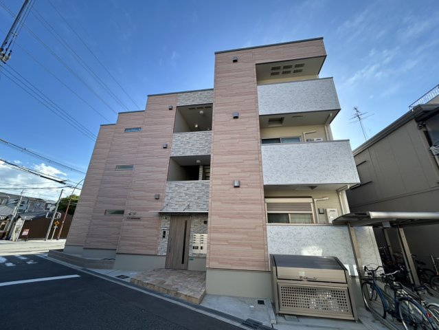 フジパレス阪急神崎川南Ⅱ番館の外観パース
