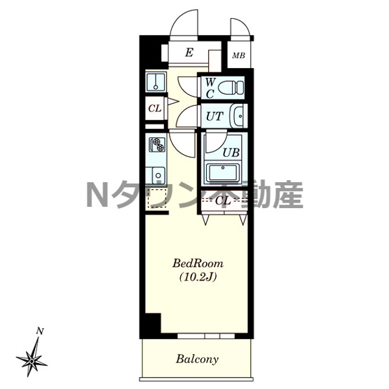 【間取り】 | ノヴェル新栄 | 間取り図です