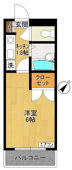 ４０２号室　間取り