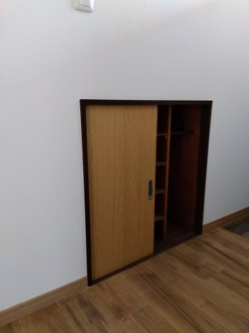 久留米市荒木町藤田のアパートの収納|こまごまとしたものを収納できそうですね