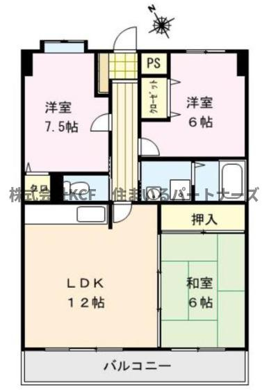 アメニティハイツ杏栄館の間取り