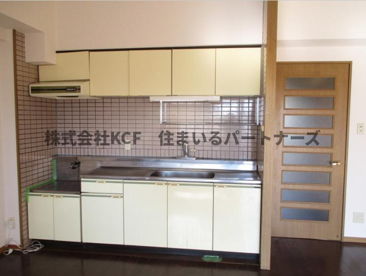 アメニティハイツ杏栄館のキッチン|お料理しやすいキッチンです