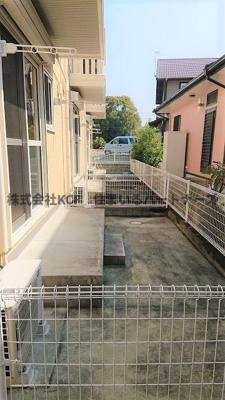 【庭】 | エマーブルⅢ A | お庭でゆったりと過ごせます