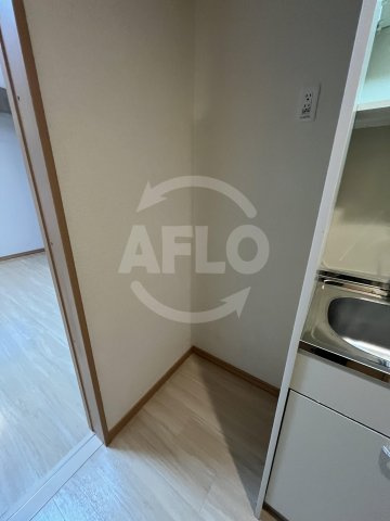 フォレステージュ北堀江のキッチン|フォレステージュ北堀江　冷蔵庫置き場