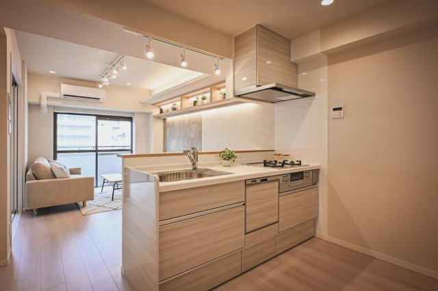 ライオンズマンション吉野町第6【仲介手数料無料】のキッチン