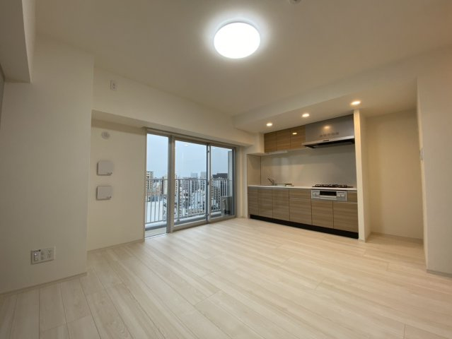 GENOVIA三ノ輪Ⅲskygardenの居間・リビング