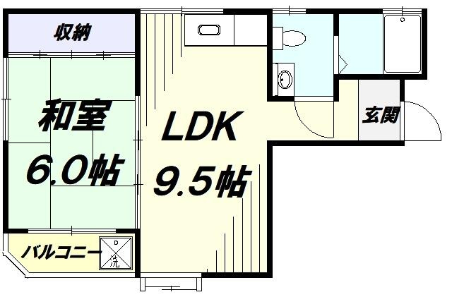 東村山市諏訪町1丁目のアパートの画像