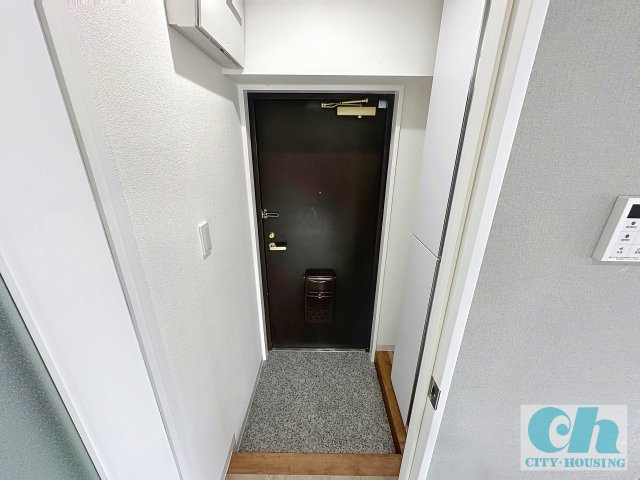 ドミールシバタ 307号室の玄関