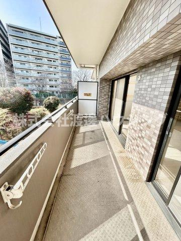 コートアメニティ江坂のバルコニー