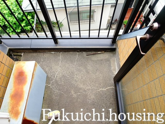 メルベーユ桜上水のバルコニー