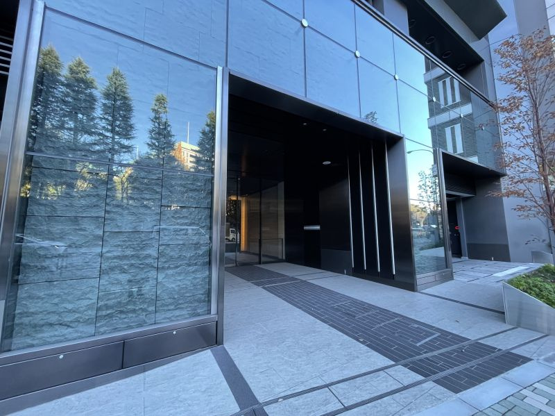 ザ・パークハウス市ヶ谷のエントランス