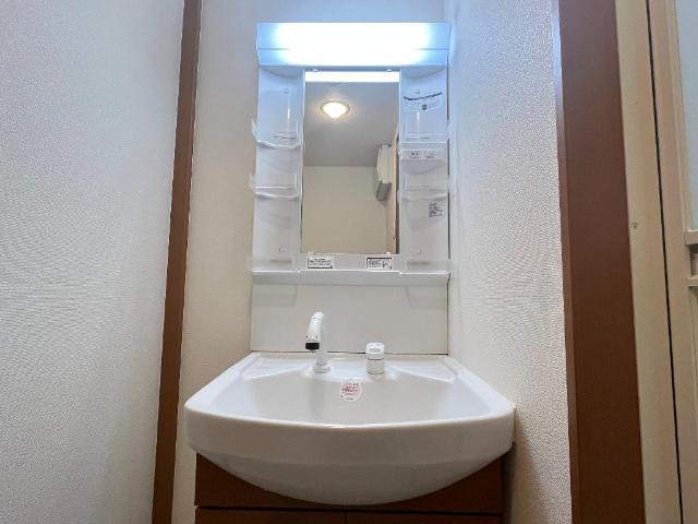 リバパレス靭公園の洗面所|洗髪洗面化粧台