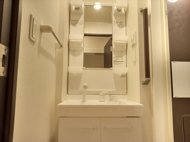 クレイノのぞみＡの内装|独立洗面台